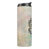 Termo Q Floral Monogram Letter Thermosbecher (Nach links gedreht)