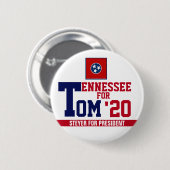 Ternnessee für Tom Steyer für Präsident '20 Button (Vorne & Hinten)