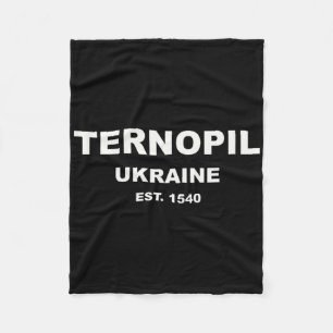 Ternopil Ukraine Fleecedecke