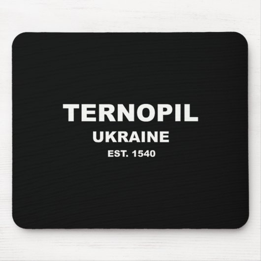 Ternopil Ukraine  Mousepad (Vorne)