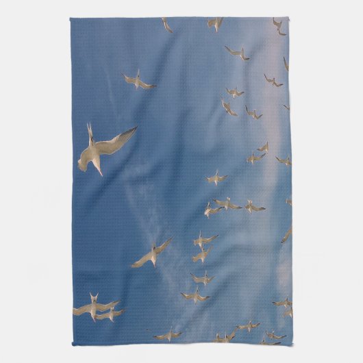 Terns Overhead Geschirrtuch (Vertikal)