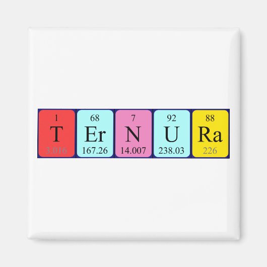 Ternura Periodenmagnet Magnet (Vorne)