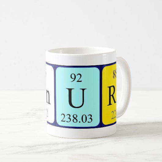 Ternura Periodenname Tasse (VorderseiteRechts)