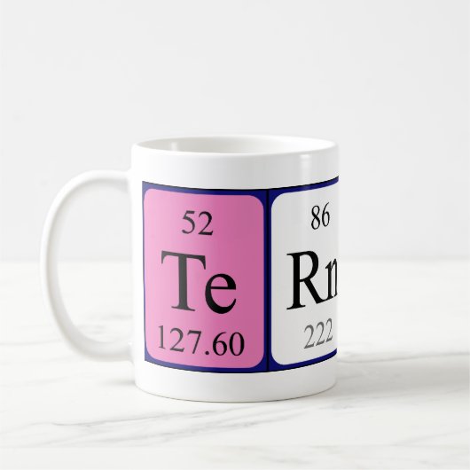 Ternura Periodenname Tasse (Links)