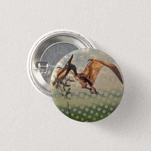Terodactilo Button (Vorne & Hinten)