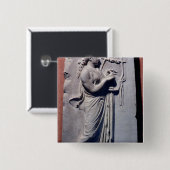Terpsichore, das Muse des Tanzens und des Liedes Button (Vorne & Hinten)