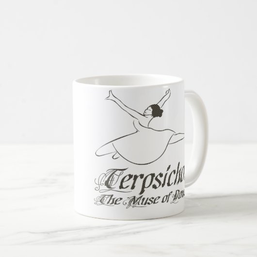 Terpsichore Kaffeetasse (VorderseiteRechts)