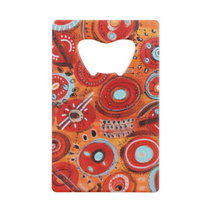 Terra Abstrakt Credit Card Flaschenöffner