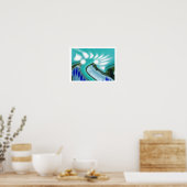 Terra bildende Kunst Poster (Küche)