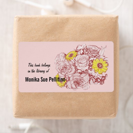 Terra Cotta Edge Rose Daisy Bouquet (Insitu)