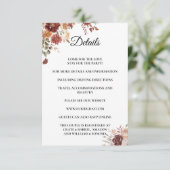 Terra Cotta Enclosure Card Details Begleitkarte (Stehend Vorderseite)