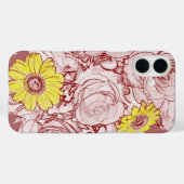 Terra Cotta Esperet Bouquet Case-Mate iPhone Hülle (Rückseite (Horizontal))