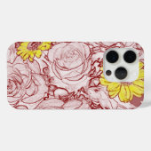Terra Cotta Esperet Bouquet Case-Mate iPhone Hülle (Rückseite (Horizontal))