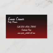 Terra Cotta Esperet Bouquet Visitenkarte (Rückseite)