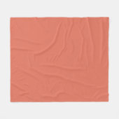 Terra Cotta Fleecedecke (Vorderseite (Horizontal))