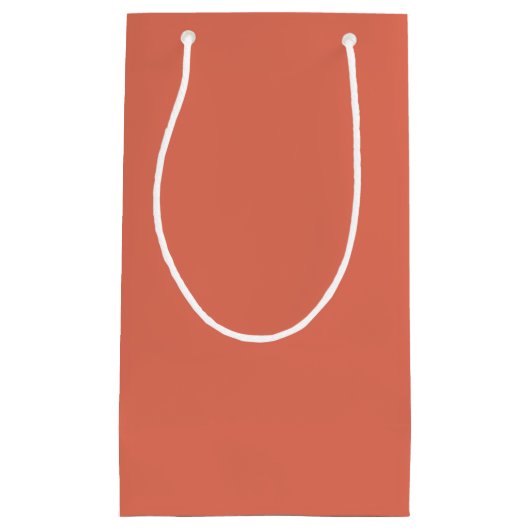 Terra Cotta Kleine Geschenktüte (Vorderseite)