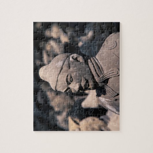 Terra Cotta-Krieger in Kaiser Qin Shihuangs 2 Puzzle (Vertikal)