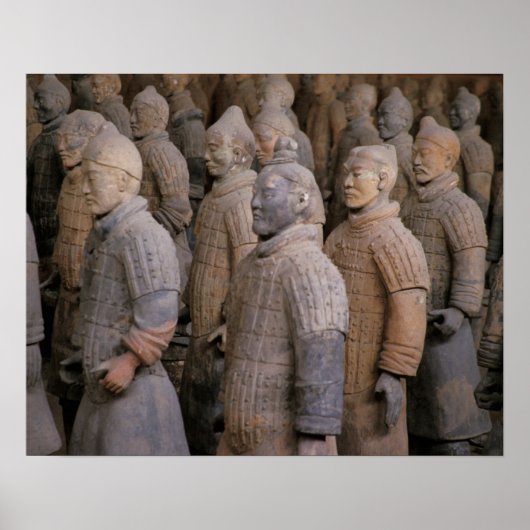 Terra Cotta-Krieger in Kaiser Qin Shihuangs Poster (Vorne)