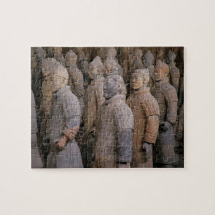 Terra Cotta-Krieger in Kaiser Qin Shihuangs Puzzle
