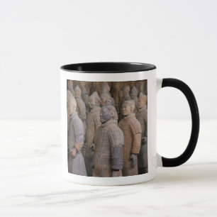 Terra Cotta-Krieger in Kaiser Qin Shihuangs Tasse