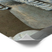 Terra-cotta-Krieger, Xi'an, China Poster (Ecke)