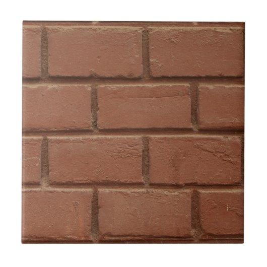 Terra Cotta Orange Red Brick DIY Hintergrund Fliese (Vorderseite)