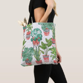 Terra Cotta Pflanze Pots Pattern. Tasche (Von Nahem)