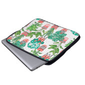 Terra cotta Pots Pflanze Aqua House Nahtlos  Laptopschutzhülle (Vorne Knopf)