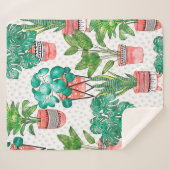 Terra cotta Pots Pflanze Aqua House Nahtlos  Sherpadecke (Vorderseite (Horizontal))