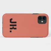 Terra Cotta Solid Color | Minimal Case-Mate iPhone Hülle (Rückseite (Horizontal))