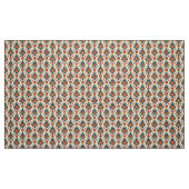 Terra Cotta und Green Vintag Damask Stoff (Fat Quarter (45,7 x 55,9 cm))