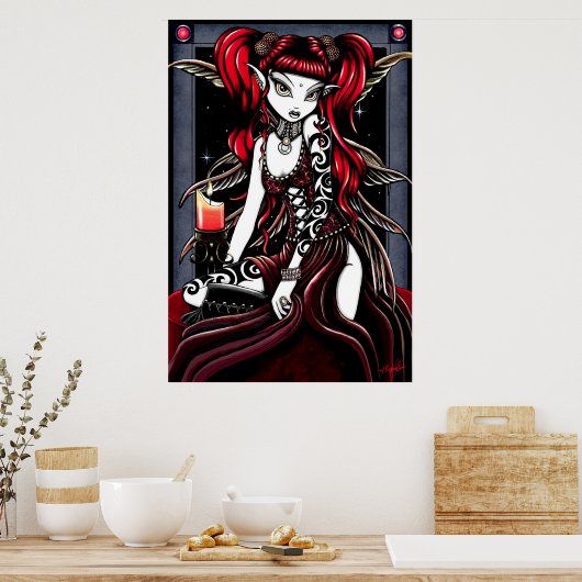 Terra Fire Fairy Poster (Küche)