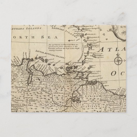 Terra Firma, Caribbean Postkarte (Vorderseite)