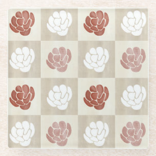 Terra Flora Grid Glasuntersetzer