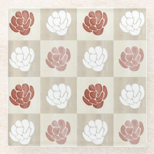 Terra Flora Grid Glasuntersetzer (Vorderseite)