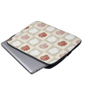 Terra Flora Laptop-Hülle Laptopschutzhülle (Vorne Knopf)