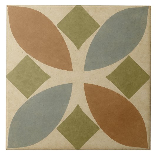 Terra Leaf Fliese (Vorderseite)