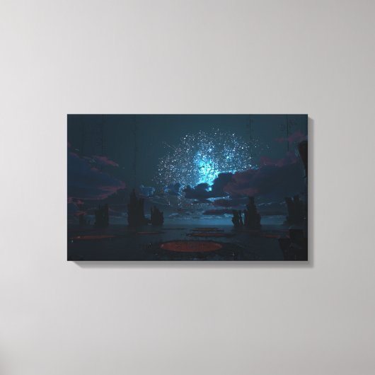 Terra Mechanica Leinwanddruck (Vorderseite)