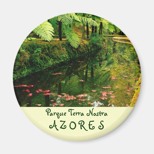 Terra Nostra, Azoren Magnet (Vorne)