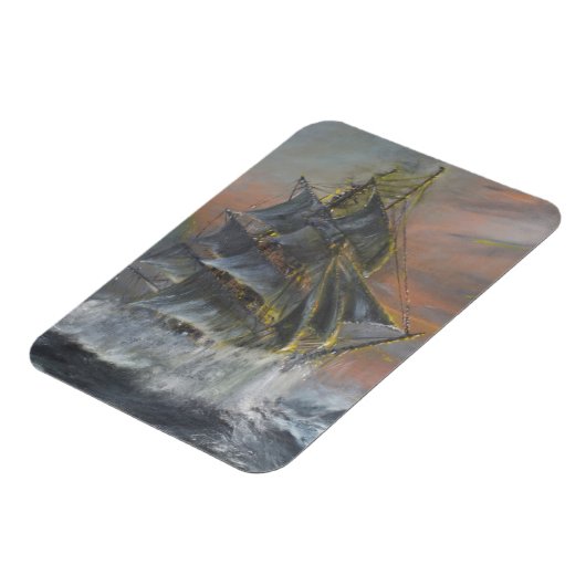 Terra Nova dringt in die wilde Gale Dawn Magnet (Linke Seite)