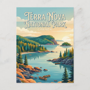 Terra-Nova-Nationalpark Kanada Postkarte