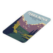 Terra Nova Nationalpark Kanada Reisen Kunst Vintag Magnet (Linke Seite)
