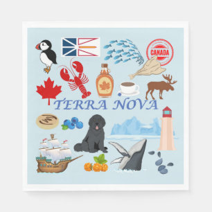 Terra Nova Neufundland Serviette