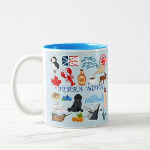Terra Nova Neufundland Zweifarbige Tasse