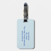 Terra Nova Newfundland Gepäckanhänger (Rückseite vertikal)