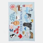 Terra Nova Newfundland Geschirrtuch (Vertikal)