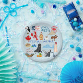 Terra Nova Newfundland Pappteller (Party)