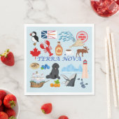 Terra Nova Newfundland Serviette (Beispiel)