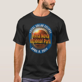 Terra Nova Park NL Kanada Totale Sonnenfinsternis T-Shirt