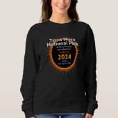 Terra Nova Park NL Total Solar Eclipse 2024 2 Sweatshirt (Vorderseite)